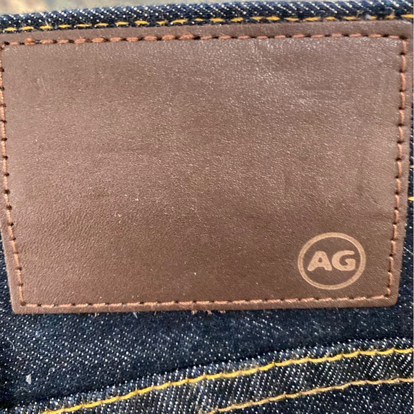 AG Adriano Goldschmied Jeans Mens 36 х 32 Blue Slim Straight Leg - Picture 11 of 17